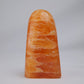 Orange Calcite freeform, 328g, main view