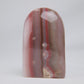Pink Banded Onyx Freeform, 337g, pink banded onyx freeform 337g main view
