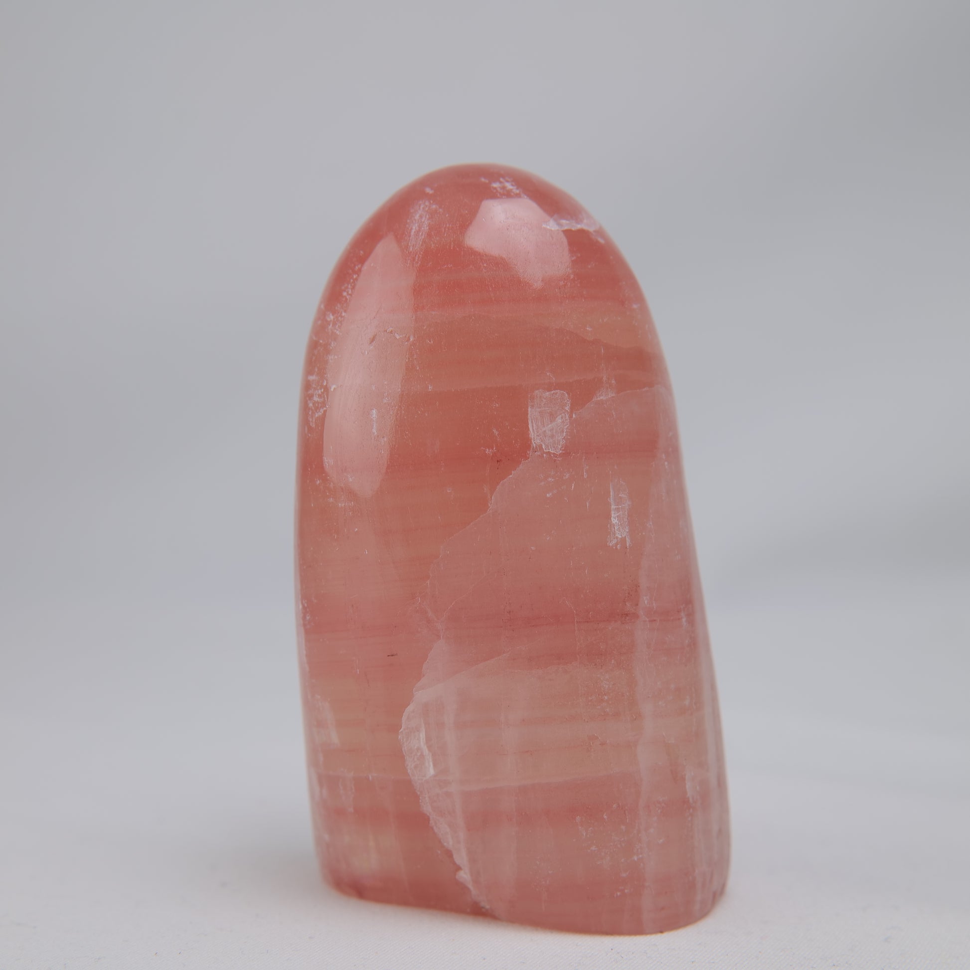 Rose Calcite Freeform, 254g, rose calcite freeform 254g main view