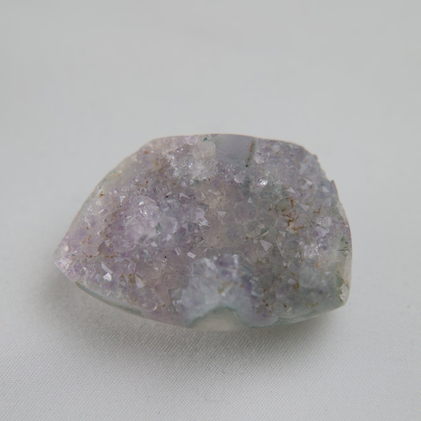 Sugar Amethyst druzy, 44g, main crystal face view