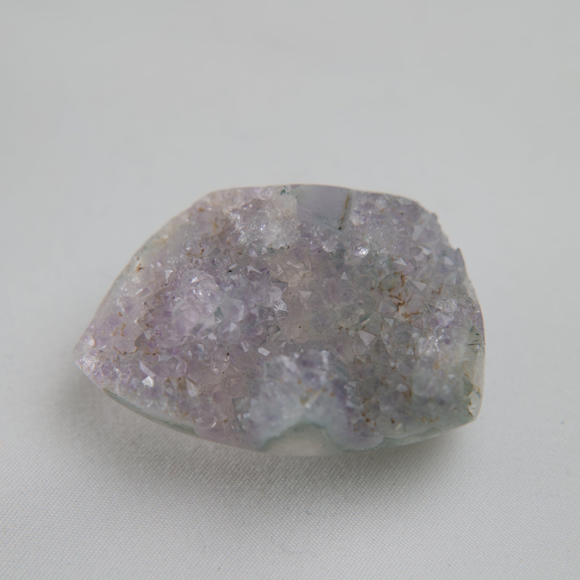 Sugar Amethyst druzy, 44g, main crystal face view