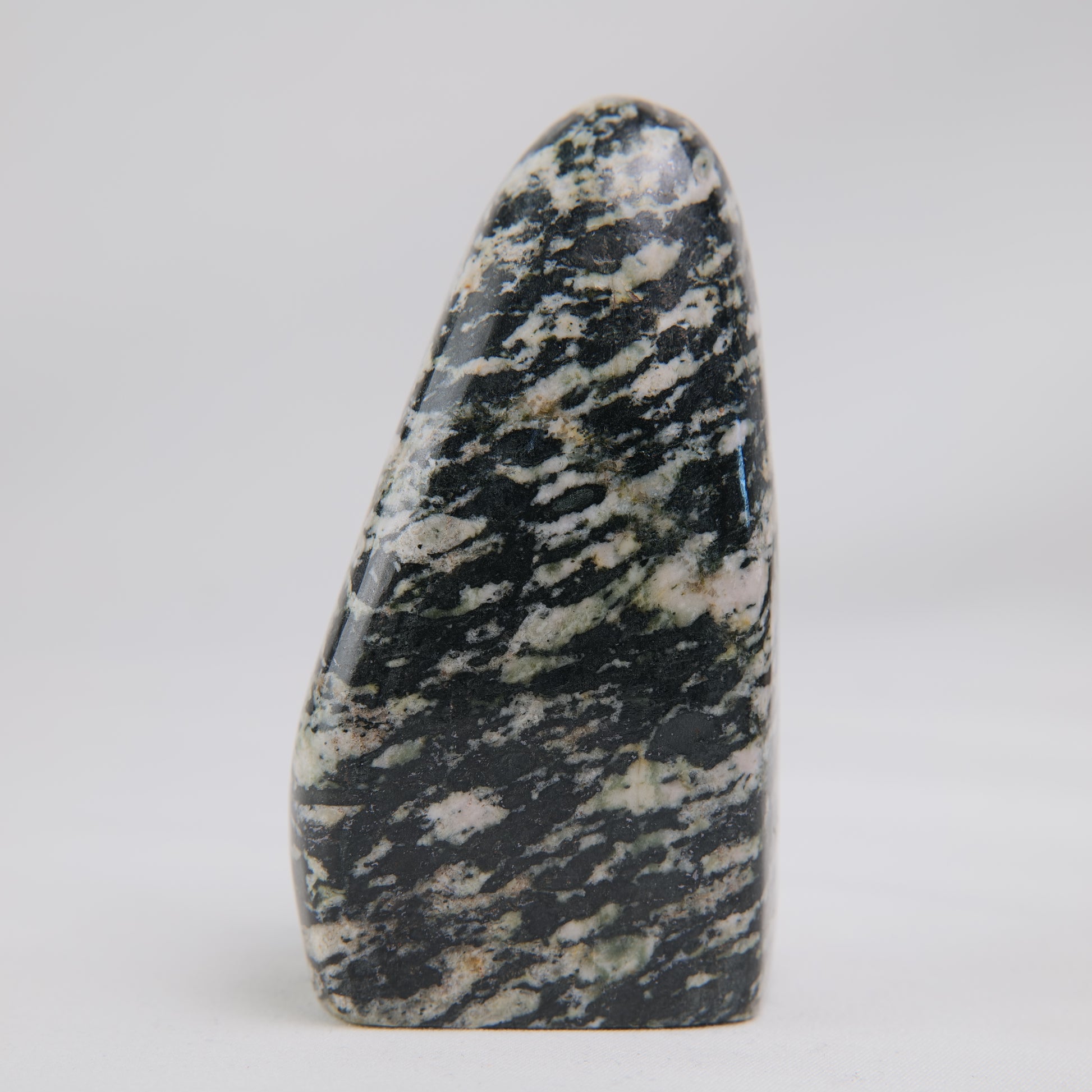 Zebra Calcite Freeform, 295g, zebra calcite freeform 295g main view
