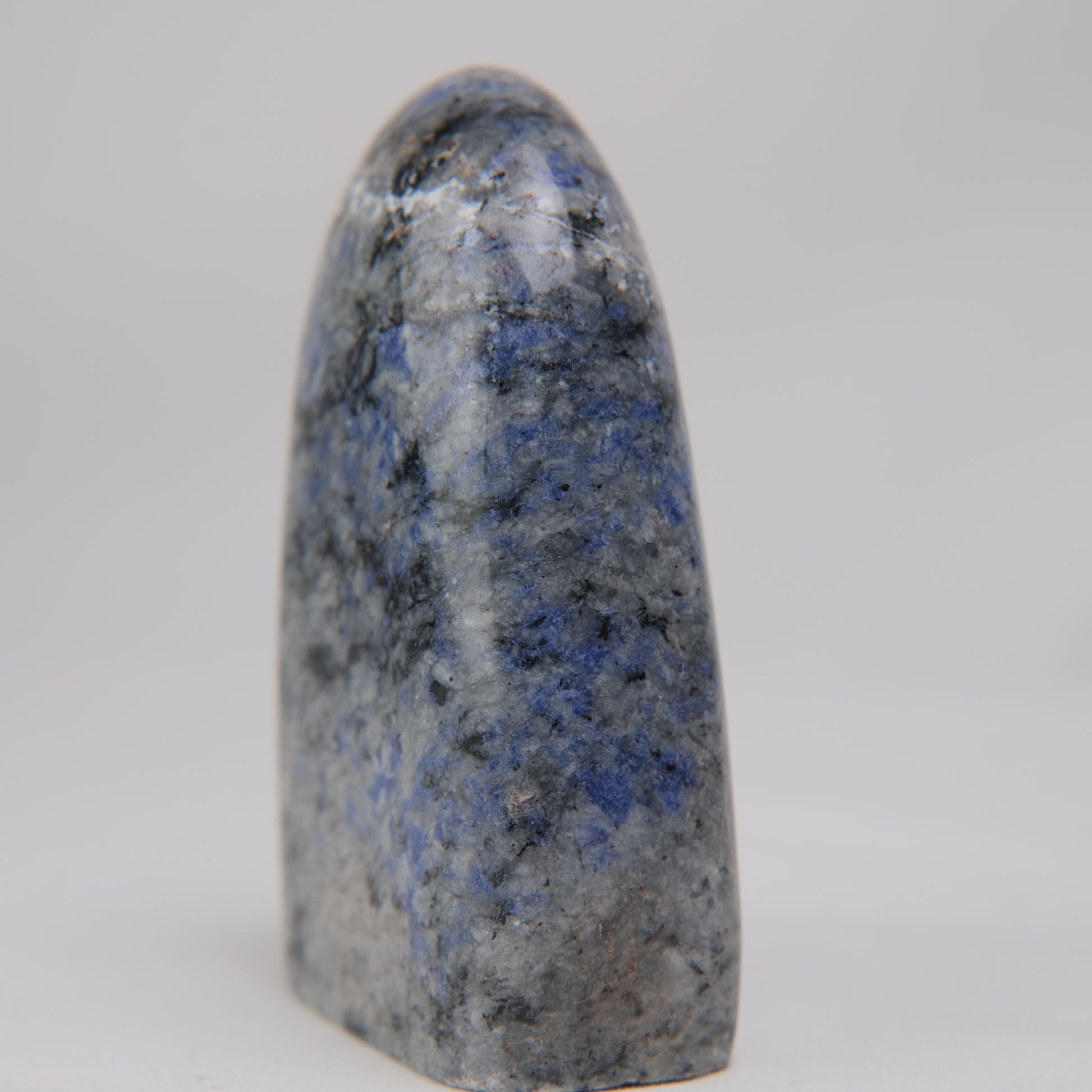 Sodalite Freeform, 219g, sodalite freeform 219g front left view