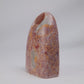 Strawberry Calcite Freeform 283g, 283g, strawberry calcite freeform 283g front left view