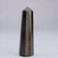 Tigers Eye Obelisk 56g natural crystal tower front