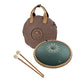 MEINL Sonic Energy Octave Steel Tongue Drum 16" - F# Minor/9 Notes>/432 Hz - Dark Green, Engrav detail view 3 at Luna Panther