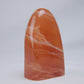 Honey Calcite Freeform, 255g, honey calcite freeform 255g front right view
