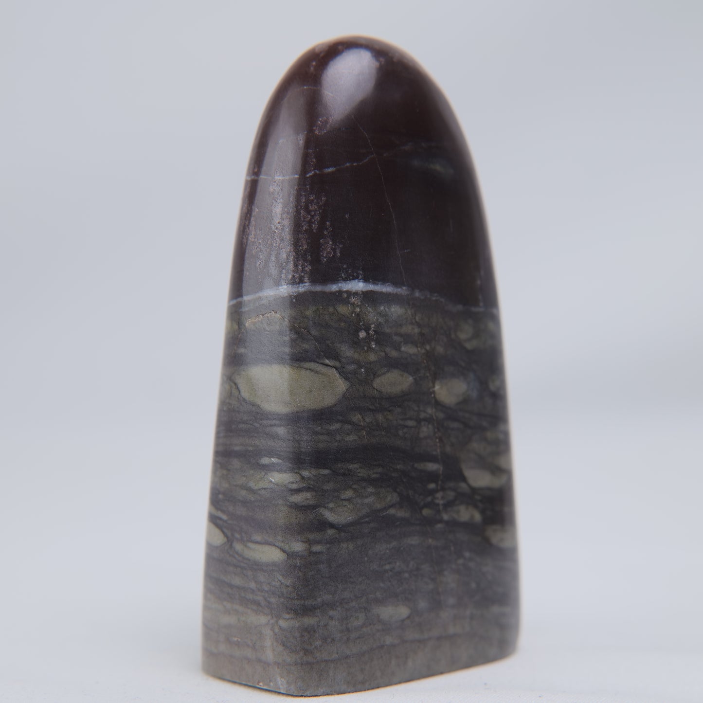 Liver Jade Freeform, 230g, liver jade freeform 230g front view