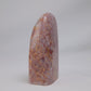 Strawberry Calcite Freeform 283g, 283g, strawberry calcite freeform 283g front right view