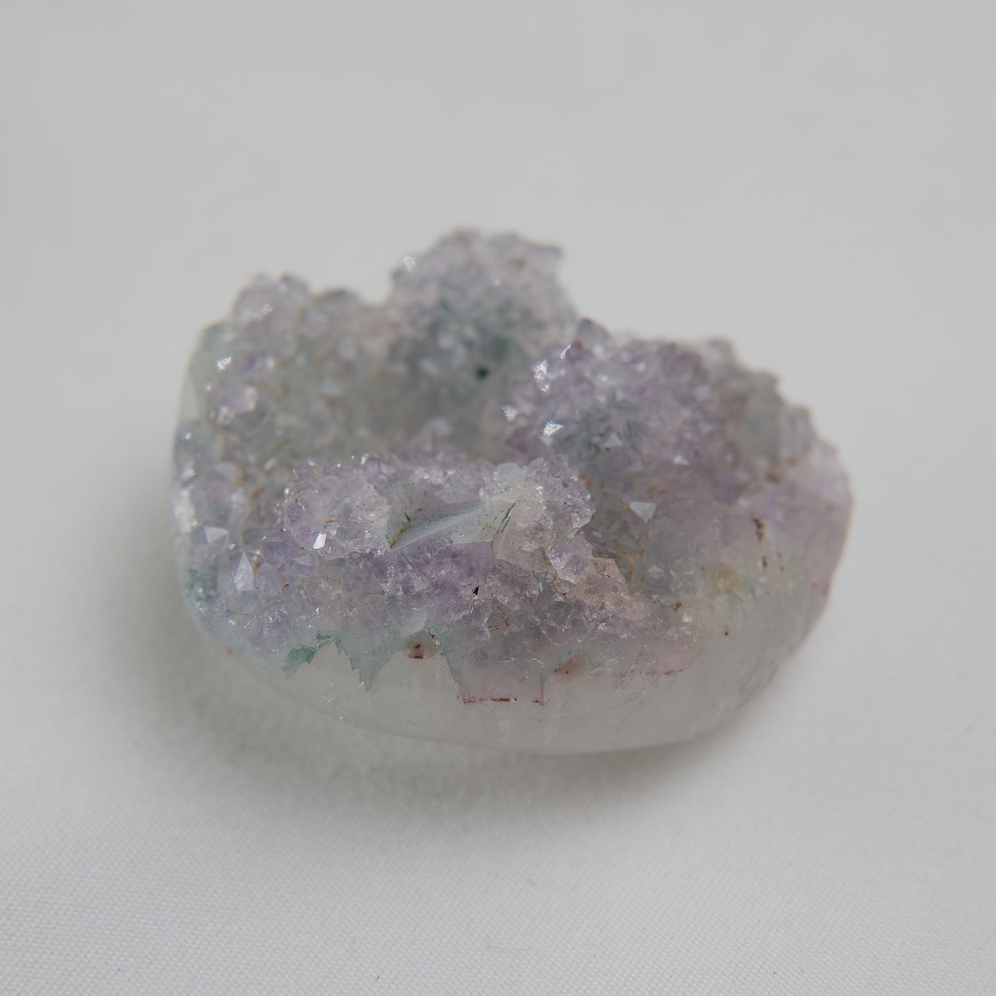 Sugar Amethyst druzy, 44g, reverse view