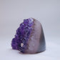 Uruguay Amethyst druzy freeform 118g – side view
