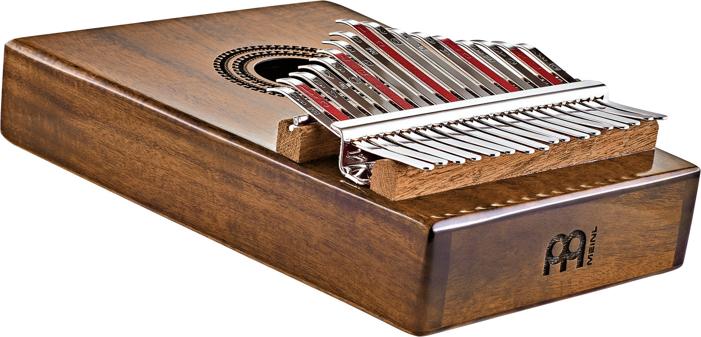 Meinl Sonic Energy Soundhole Pickup Kalimba - 17 notes, mahogany detail view 7 at Luna Panther