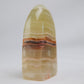Green Onyx Freeform, 277g, green onyx freeform 277g reverse side view