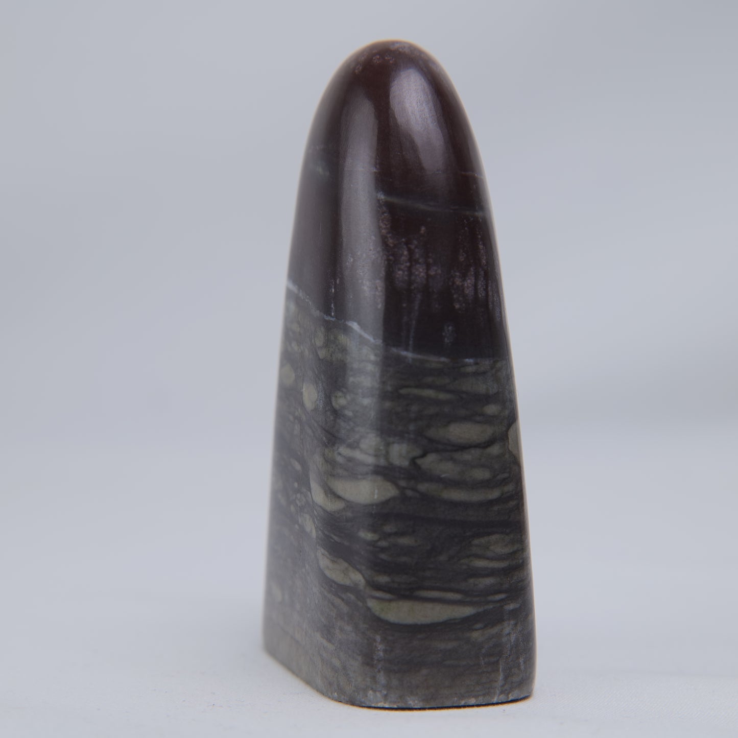 Liver Jade Freeform, 230g, liver jade freeform 230g side view