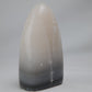 Smokey Pink Calcite Freeform, 324g, smokey pink calcite freeform 324g back view