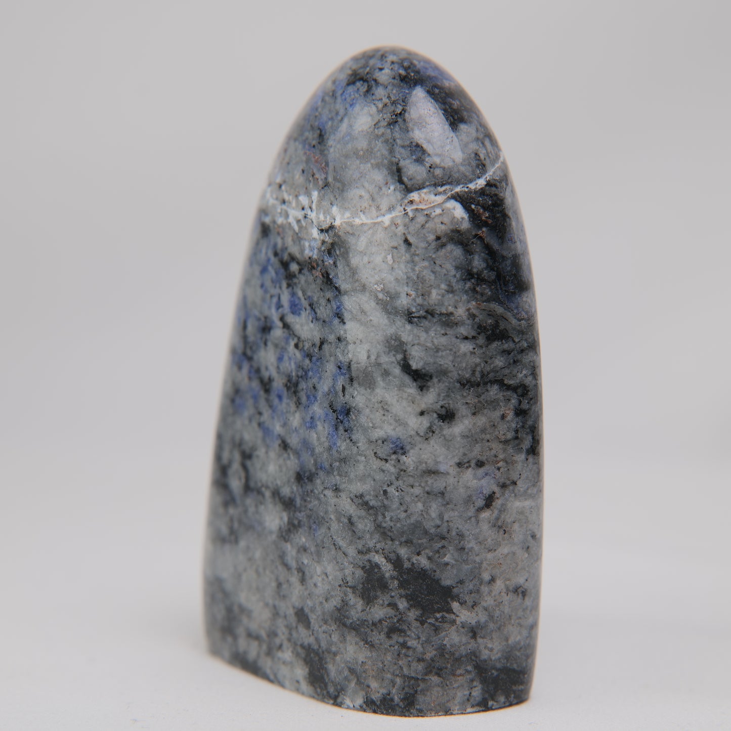 Sodalite Freeform, 219g, sodalite freeform 219g side view
