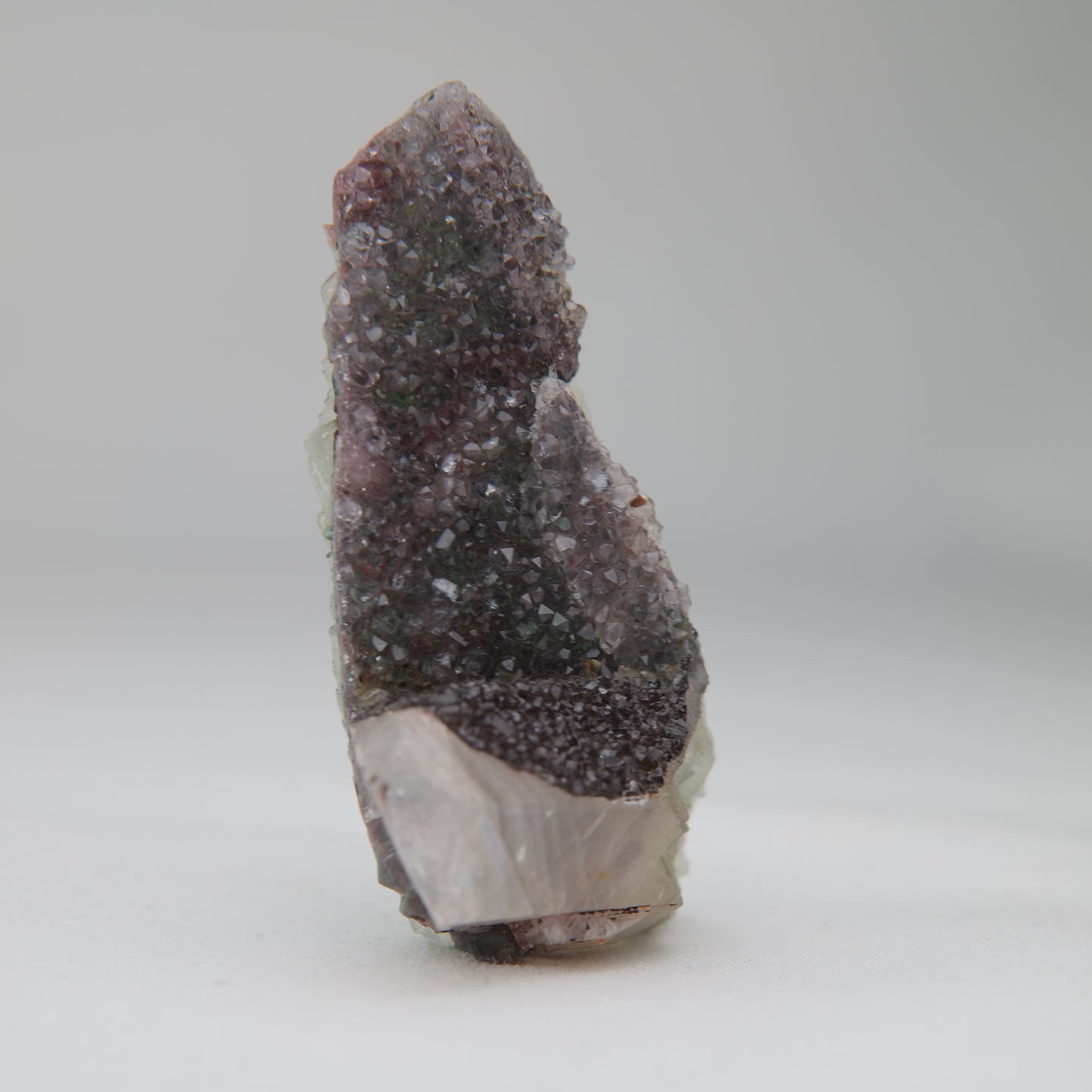 Sugar Amethyst druzy, 40g, side view
