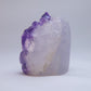 Uruguay Amethyst druzy freeform 187g – right side view