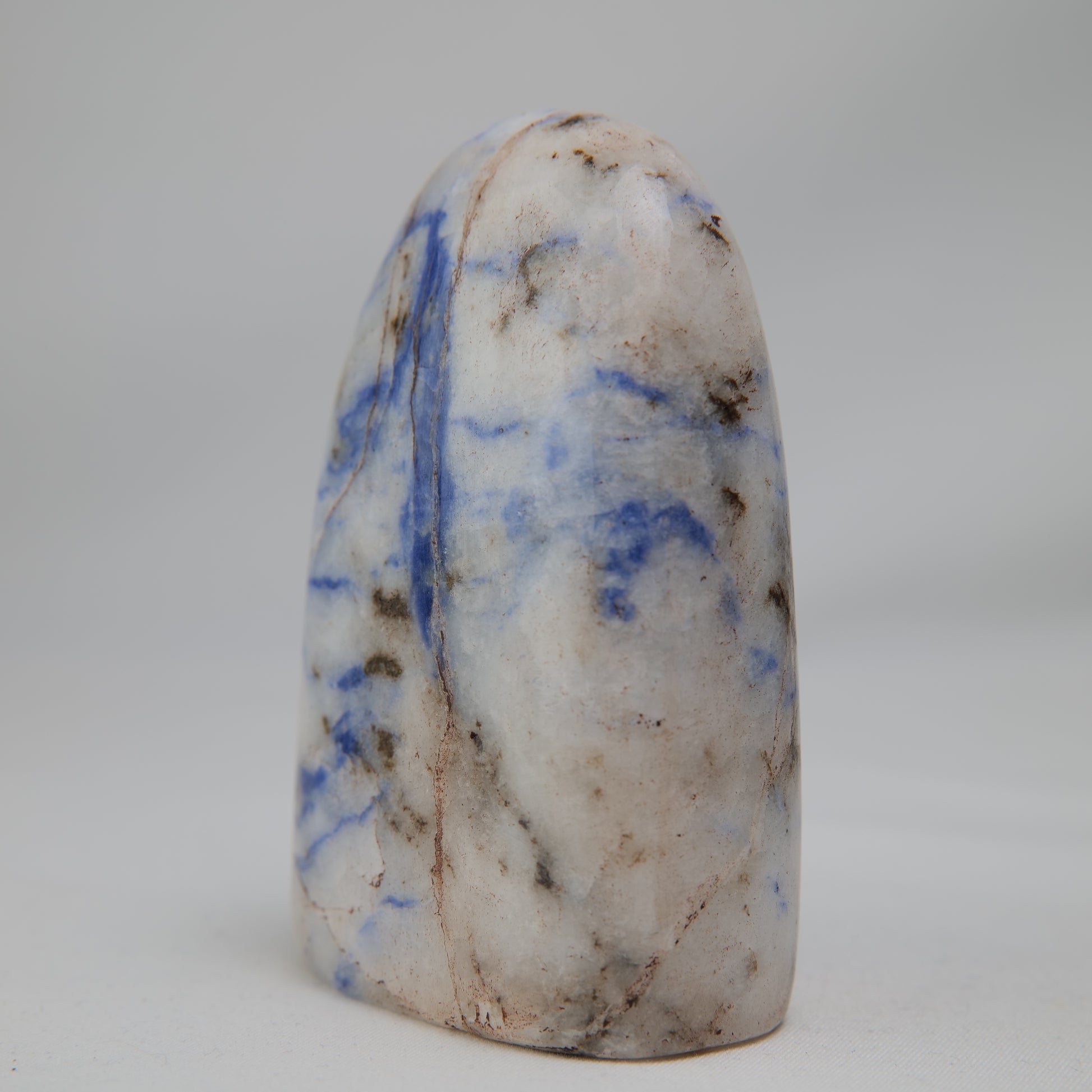 Afghanite Freeform, 258g, afghanite freeform 258g side view