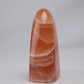 Honey Calcite Freeform, 255g, honey calcite freeform 255g side view