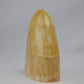 honey calcite freeform 302g front right view