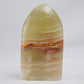 Green Onyx Freeform, 277g, green onyx freeform 277g pattern detail