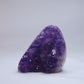 Uruguay Amethyst druzy freeform 118g – crystal detail