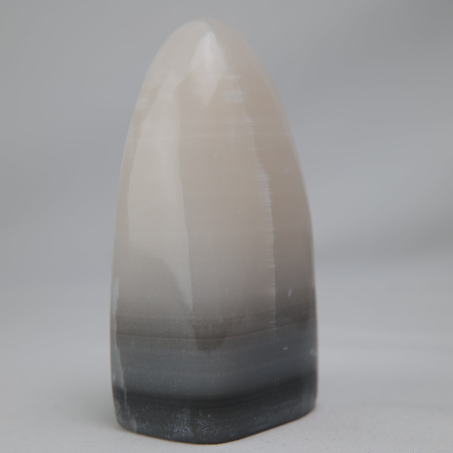 Smokey Pink Calcite Freeform, 324g, smokey pink calcite freeform 324g pink mineral detail