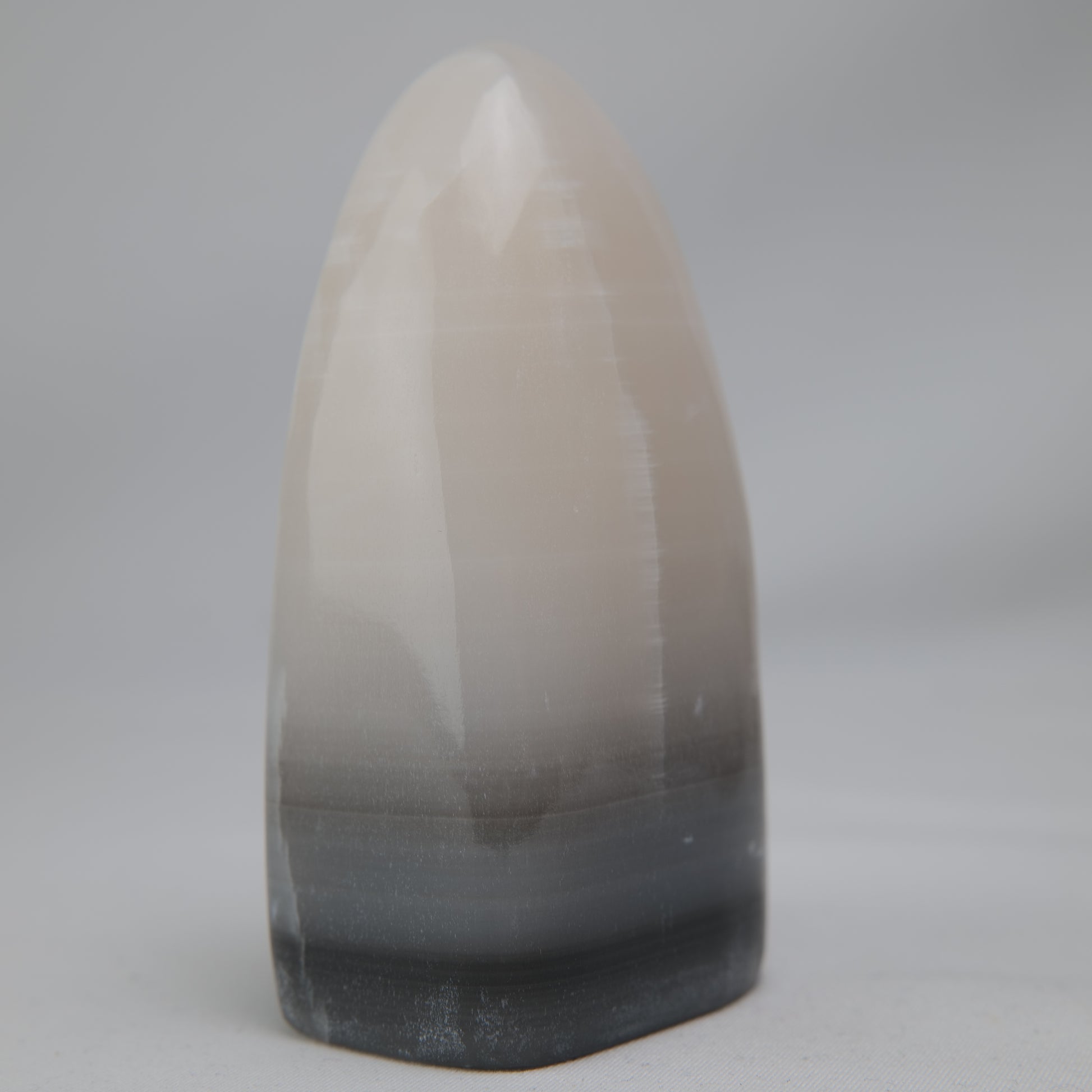 Smokey Pink Calcite Freeform, 324g, smokey pink calcite freeform 324g pink mineral detail