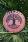 MEINL Sonic Energy 10" Rain Disk, Stream Sound, Moon Phases & Tree of Life Carving detail view 8 at Luna Panther