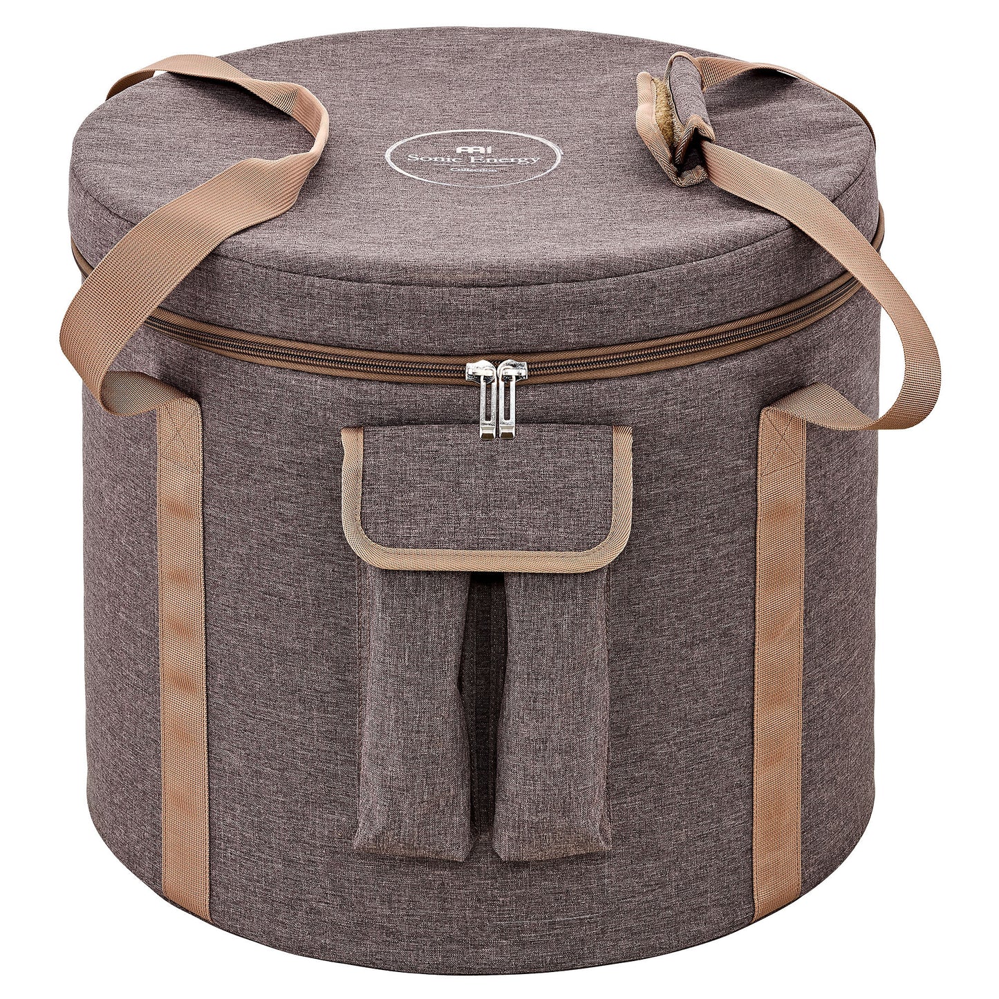 MEINL Sonic Energy 14" Crystal Singing Bowl Bag, for 13" & 14" bowls - Brown at Luna Panther