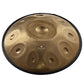 MEINL Sonic Energy Sensory Handpan Stainless Steel D Amara 10 Notes 440 Hz - Vintage Gold detail view 13 at Luna Panther