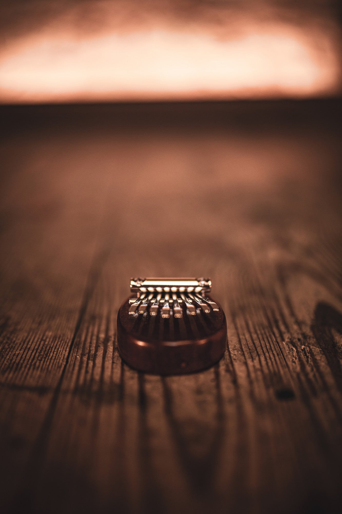 Meinl Sonic Energy Mini Kalimba - 8 notes, sapele detail view 10 at Luna Panther