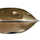 MEINL Sonic Energy Sensory Handpan Stainless Steel D Kurd 10 Notes 440 Hz - Vintage Gold detail view 8 at Luna Panther