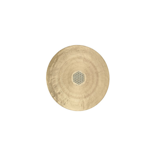 MEINL Sonic Energy Wind Gong - Flower of Life 20" + Beater & Cover detail view 2 at Luna Panther alternate view