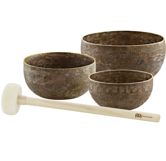 MEINL Sonic Energy Origin Series Singing Bowl Set 4 pcs - 600/700/900g + Mallet at Luna Panther