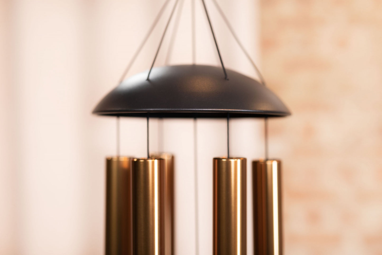 MEINL Sonic Energy Moon Meditation Chime 44"/110 cm - 432 Hz - Round Arch/Bronze detail view 6 at Luna Panther