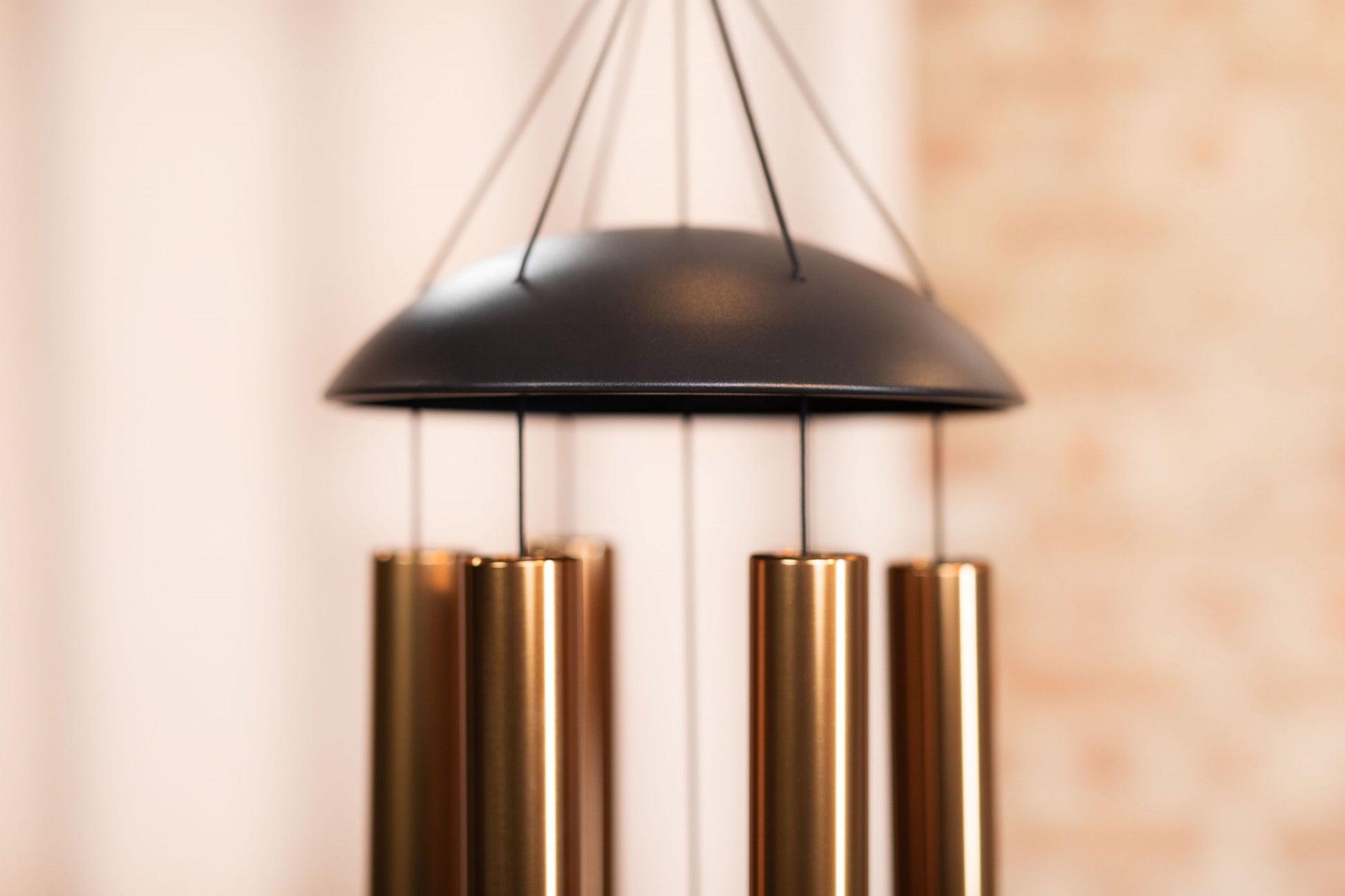 MEINL Sonic Energy Moon Meditation Chime 44"/110 cm - 432 Hz - Round Arch/Bronze detail view 6 at Luna Panther