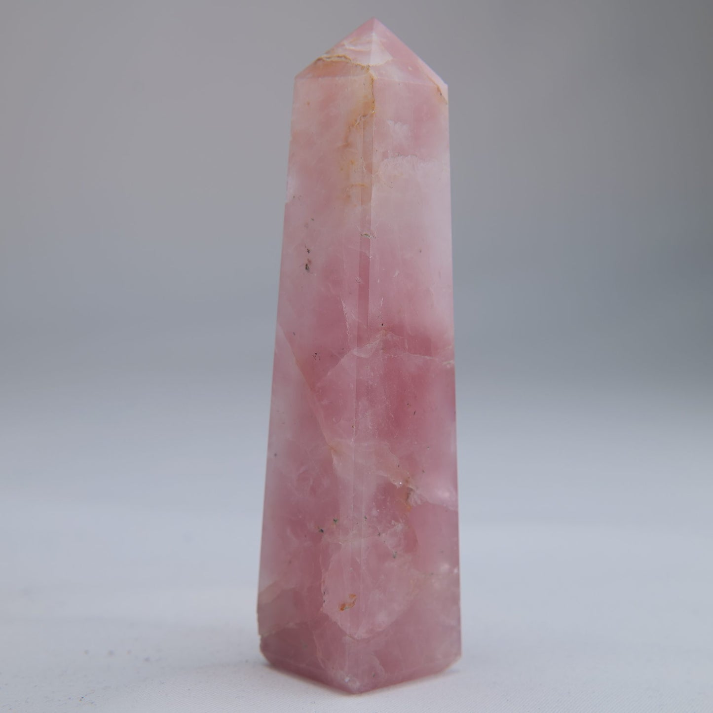 Rose Quartz Tower 87g back
