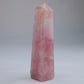 Rose Quartz Tower 87g back