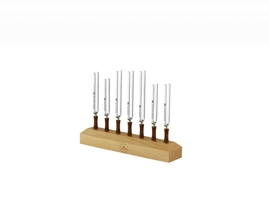 MEINL Sonic Energy Planetary Tuned Tuning Forks - Chakra Set - Content: 7 Tuning Forks, inlcuding Stand at Luna Panther