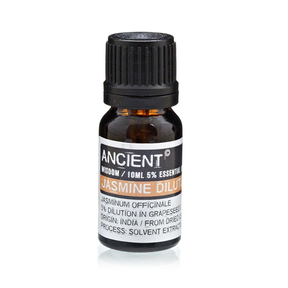Polished 10 ml Jasmine Dilute Essential Oil featuring natural patterning and unique variations - Luna Panther