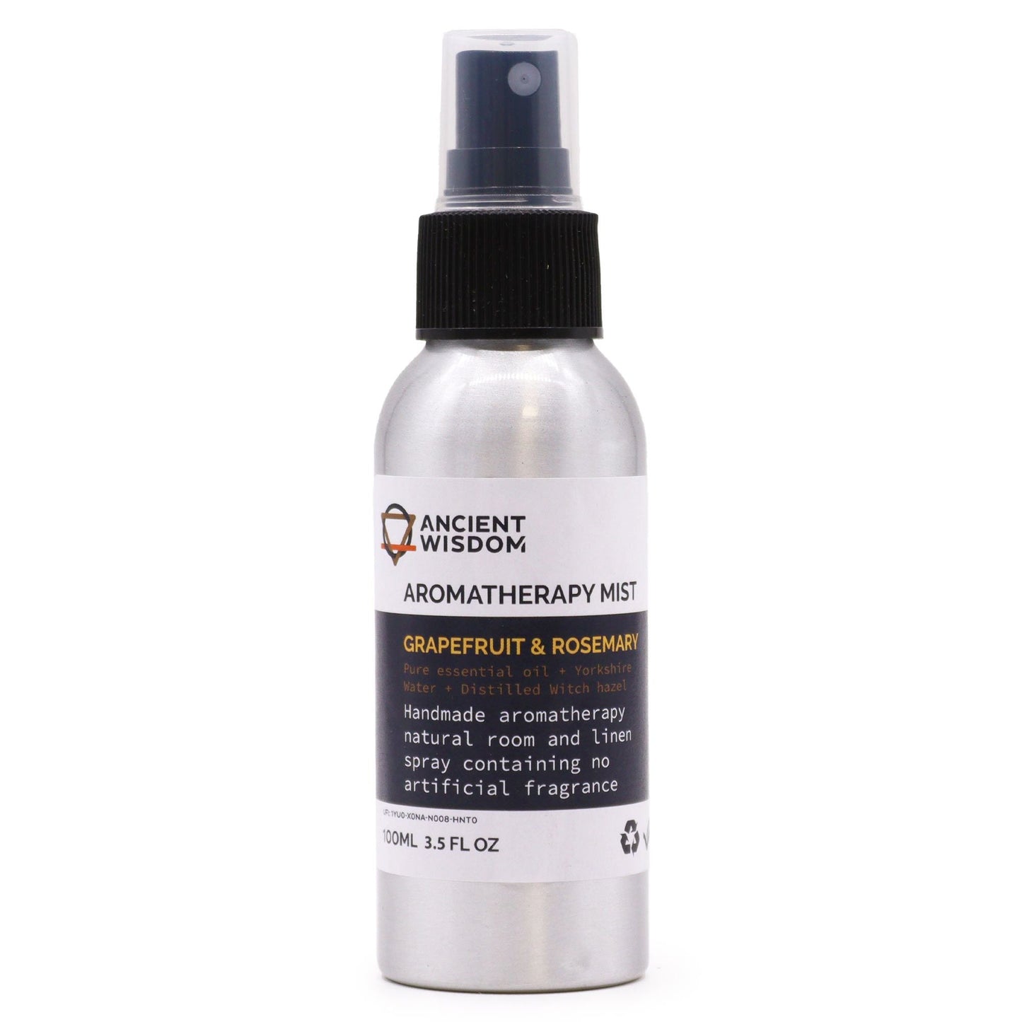 100ml Essential Oil Mist - Grapefruit and Rosemary - Luna Panther