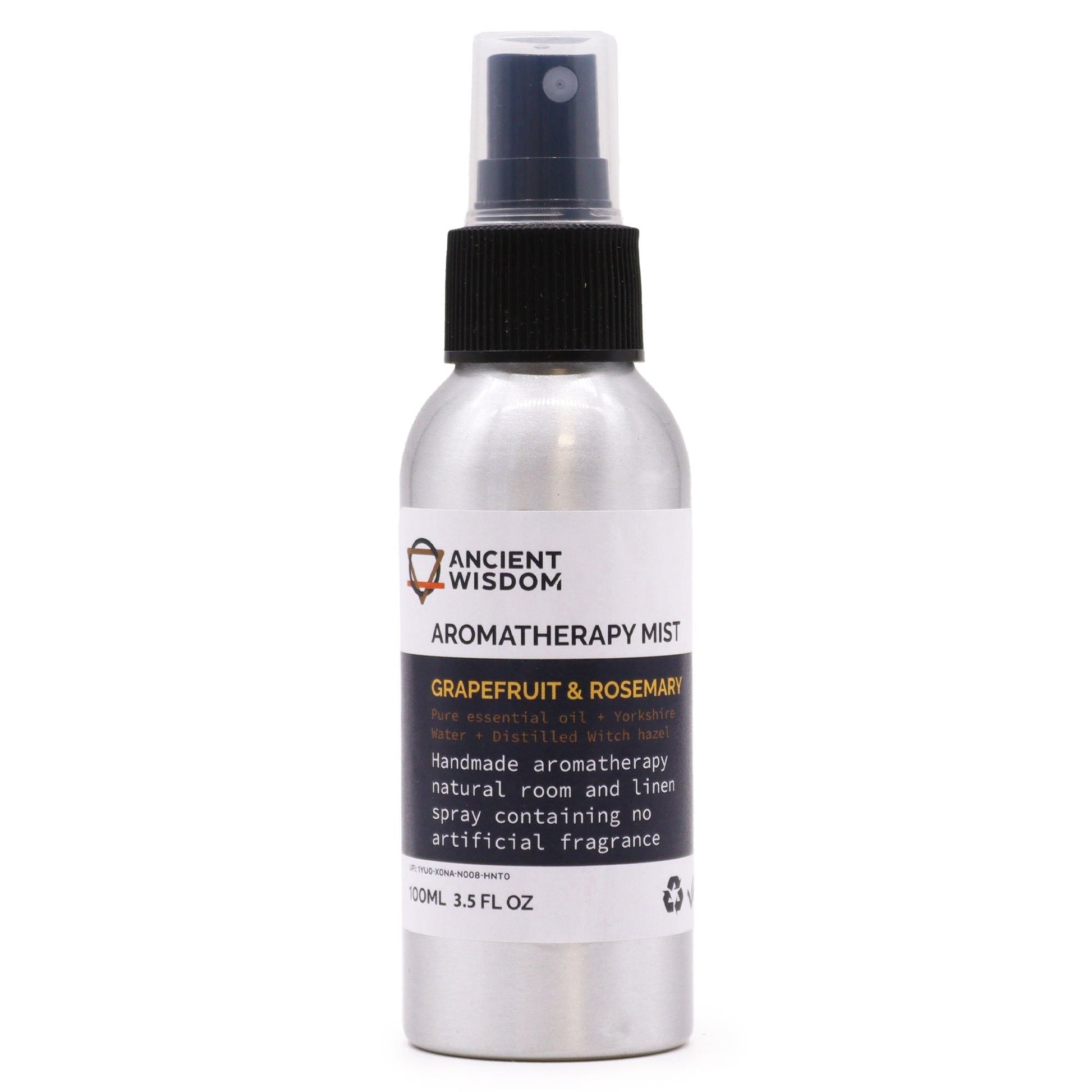 100ml Essential Oil Mist - Grapefruit and Rosemary - Luna Panther