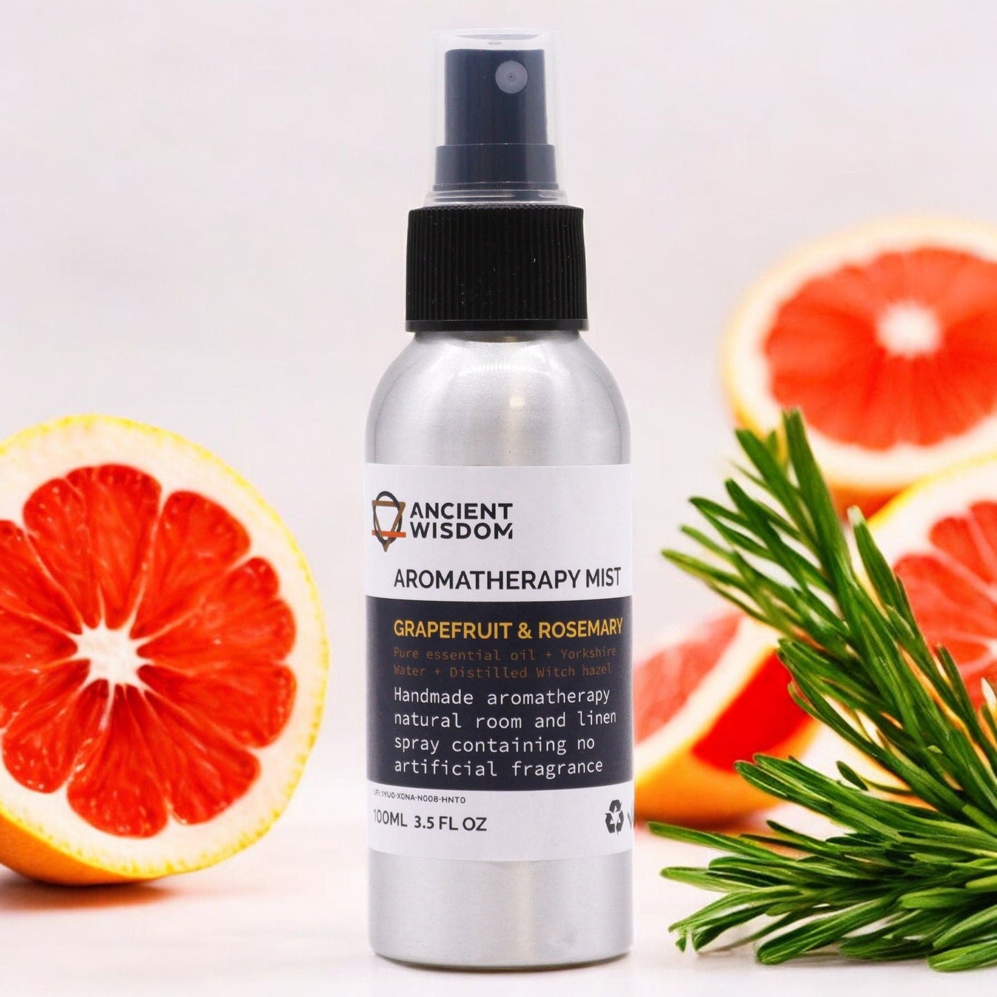 100ml Essential Oil Mist - Grapefruit and Rosemary - Luna Panther