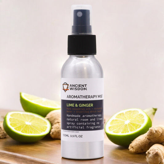 100ml Essential Oil Mist - Lime & Ginger - Luna Panther alternate view
