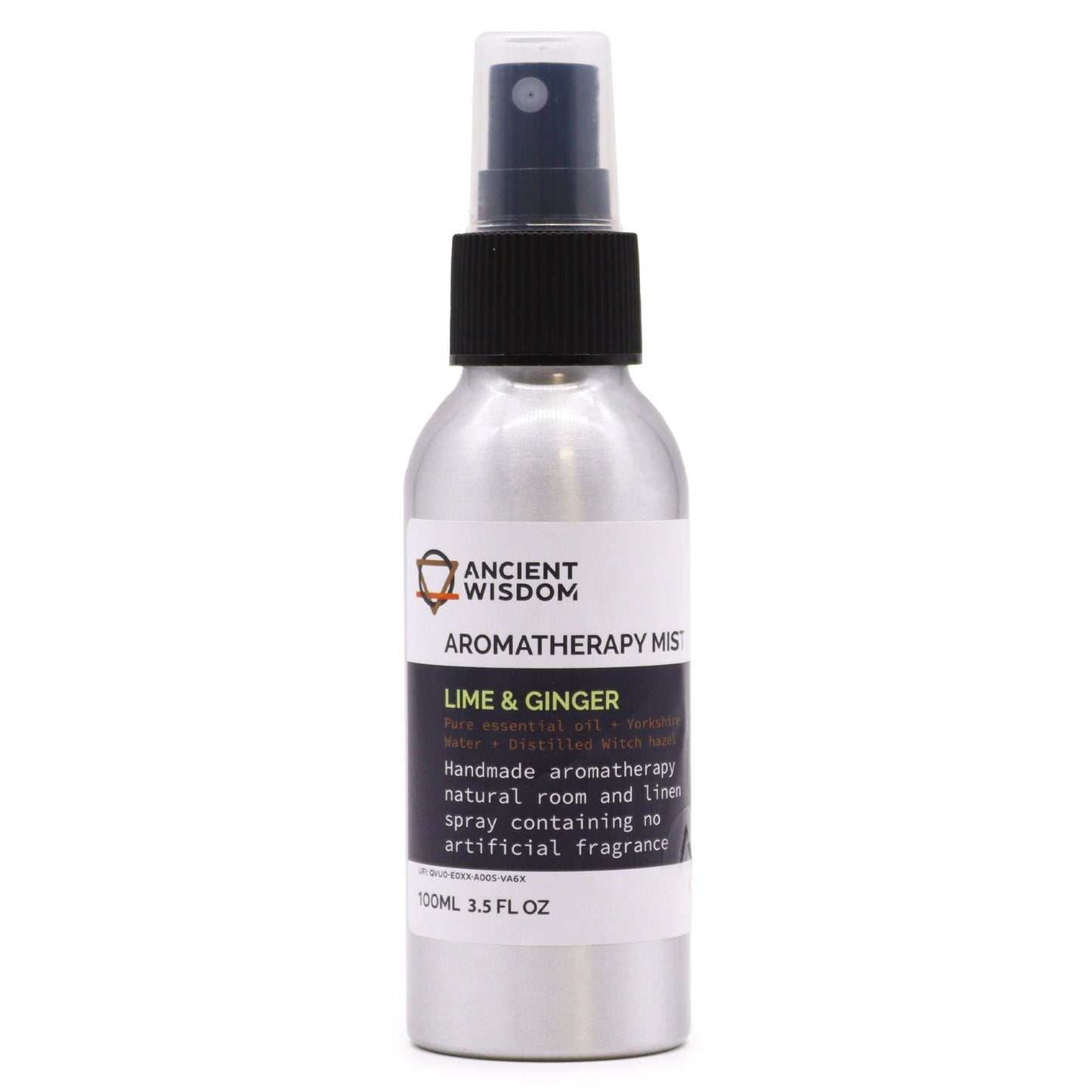 100ml Essential Oil Mist - Lime & Ginger - Luna Panther
