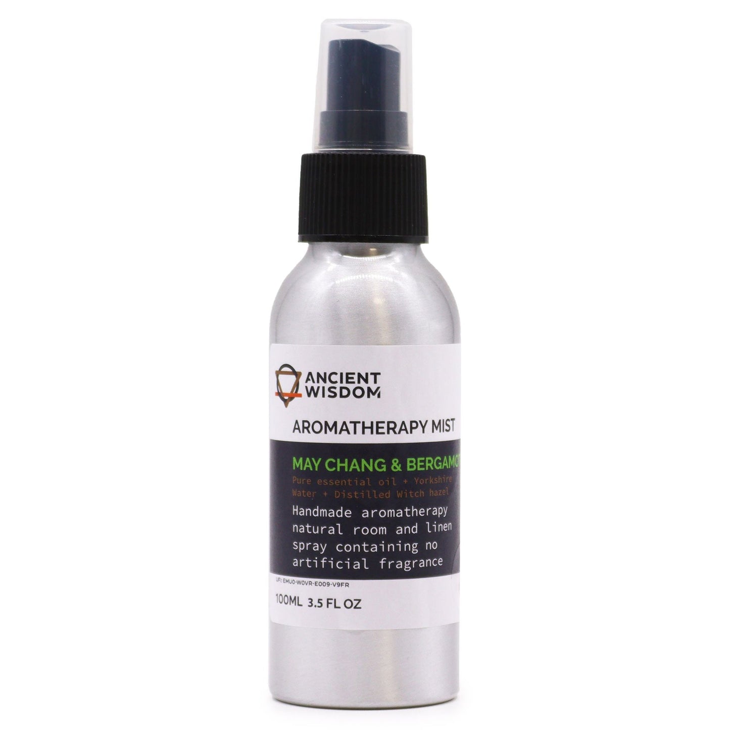 100ml Essential Oil Mist - May Chang & Bergamot - Luna Panther