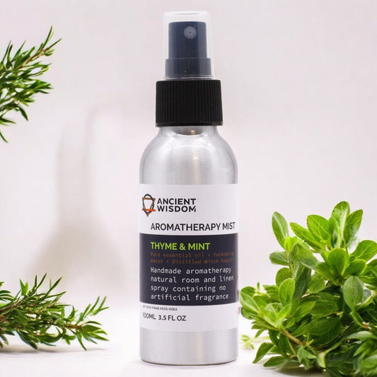 100ml Essential Oil Mist - Thyme & Mint - Luna Panther