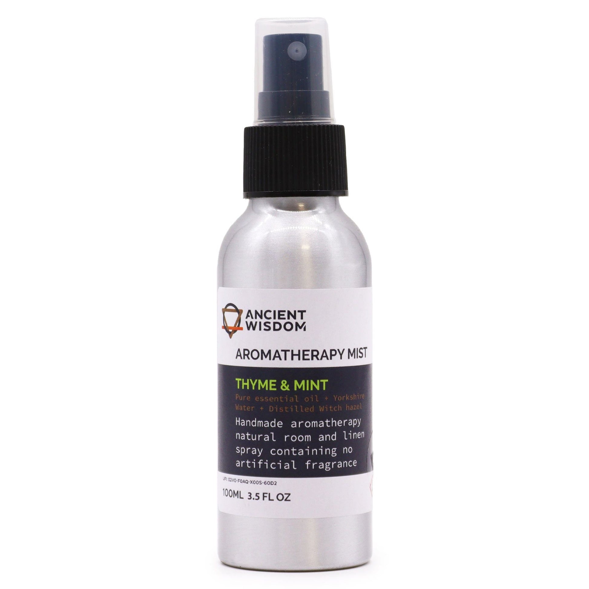100ml Essential Oil Mist - Thyme & Mint - Luna Panther